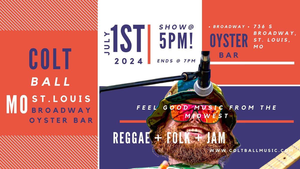 Colt Ball Stars In: MoBoogie @ Oyster Bar!!!