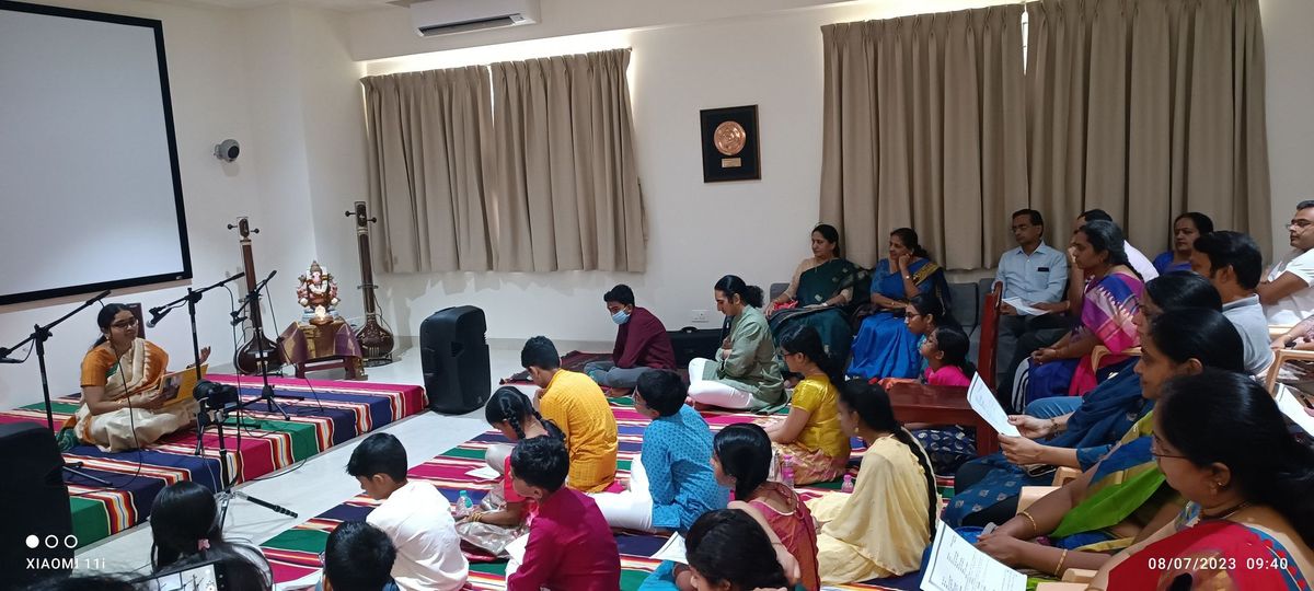 VSA Sabha music workshop