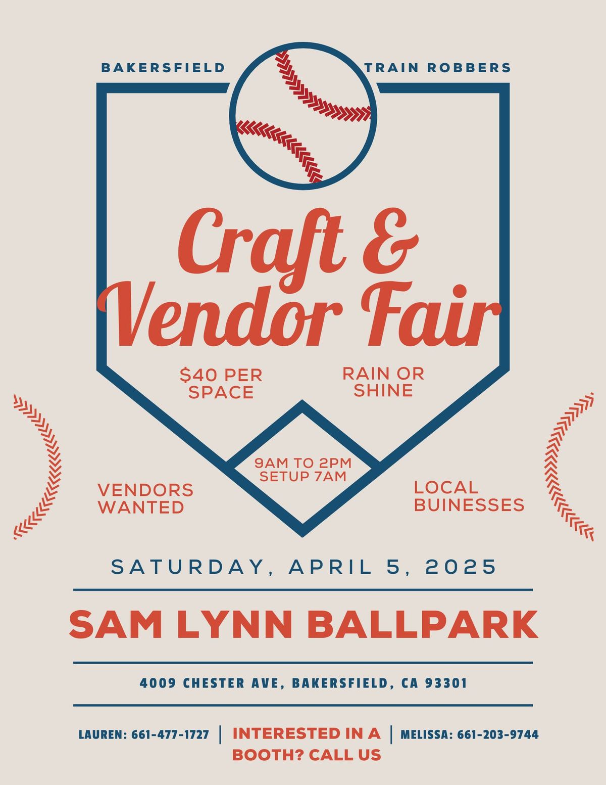 Sam Lynn Ballpark Craft and Vendor Fair 