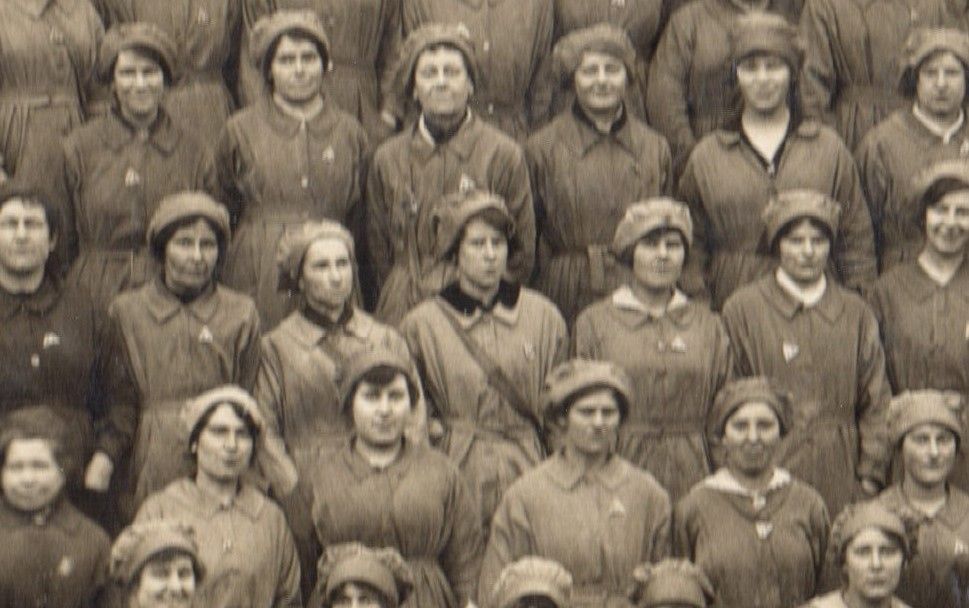 WWI Women of Sheerness Dockyard