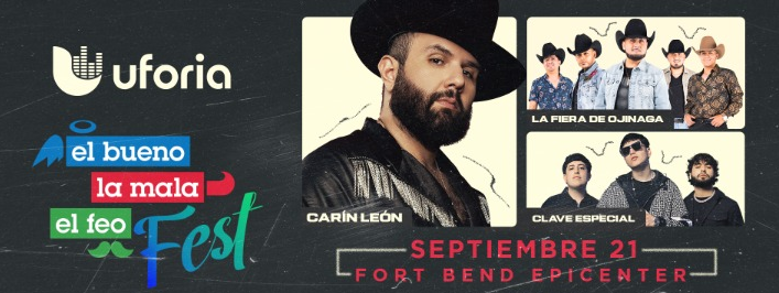 CARIN LEON - EL BUENO, LA MALA Y EL FEO FEST 2025  in Rosenberg
