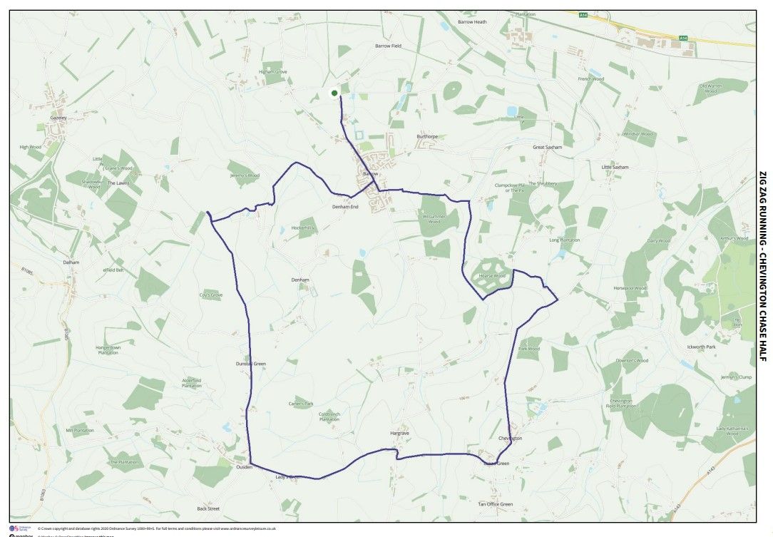 The Great Barrow Challenge 2024 - Day 7 - Chevington Chase Route