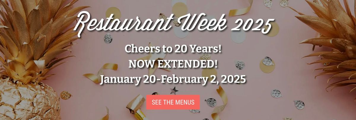 EXTENDED Virginia Beach Restaurant Week 2025