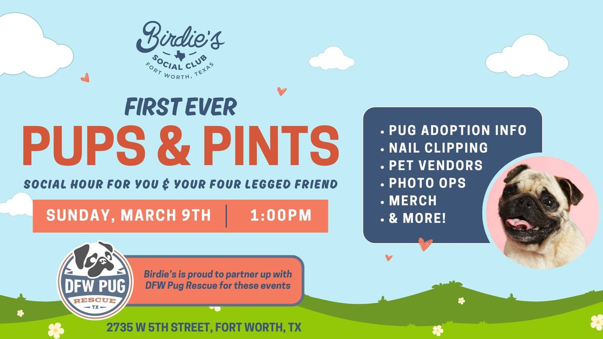 Pups & Pints @ Birdie's Social Club