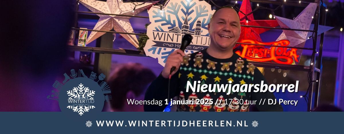 Nieuwjaarsborrel - Wintercaf\u00e9 - Wintertijd Heerlen