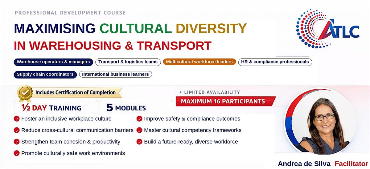 Maximising Cultural Diversity in Warehousing & Transport (Sydney)