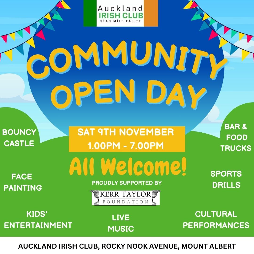 Auckland Irish Club Community Open Day