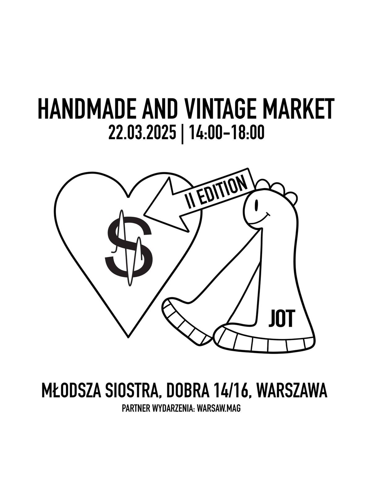 M\u0141ODSZA SIOSTRA: HANDMADE AND VINTAGE MARKET | 22.03.2025