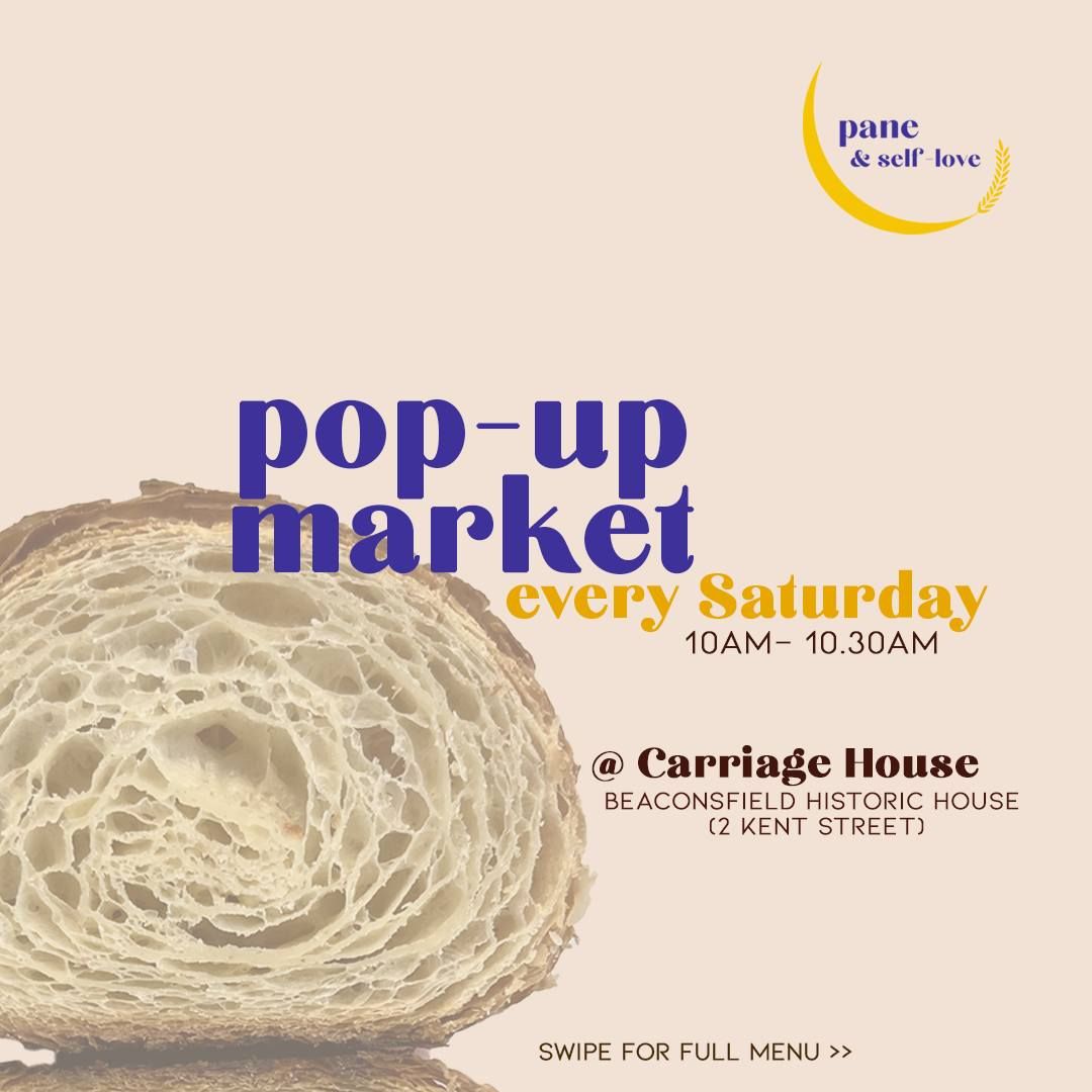 pane & self-love pop-up market