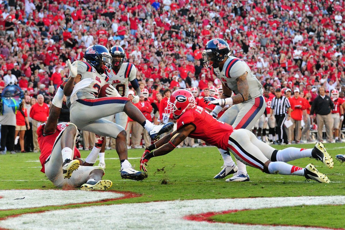 Mississippi Rebels vs. Georgia Bulldogs