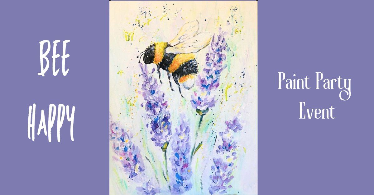 Bee Happy! - Sip, Paint & Relax Night in COLNE (Huntingdon)