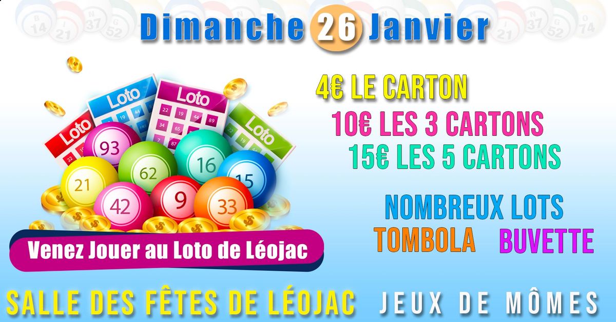 Loto au village - L\u00e9ojac