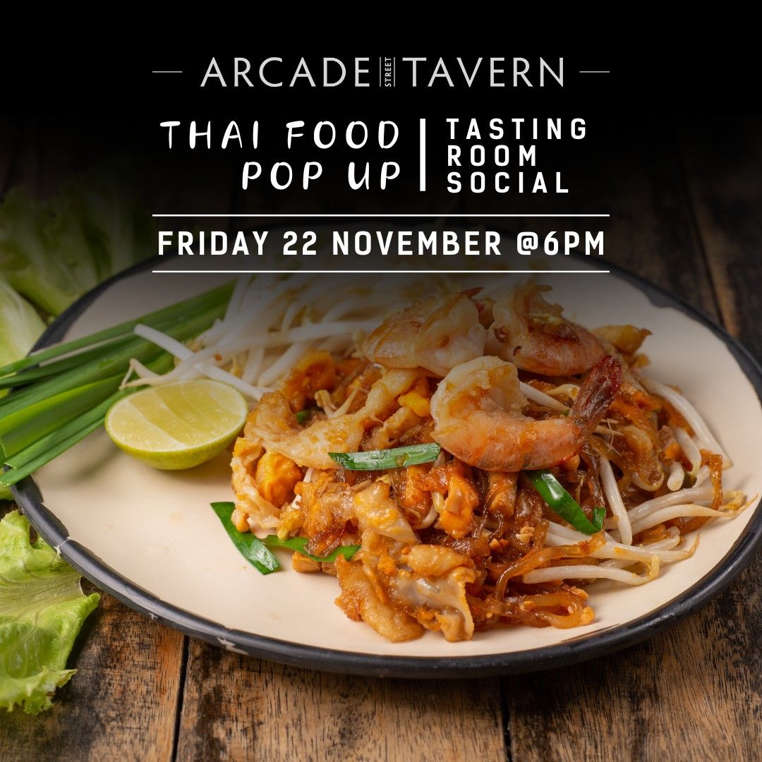 Thai Food Pop Up & Tasting Room Social