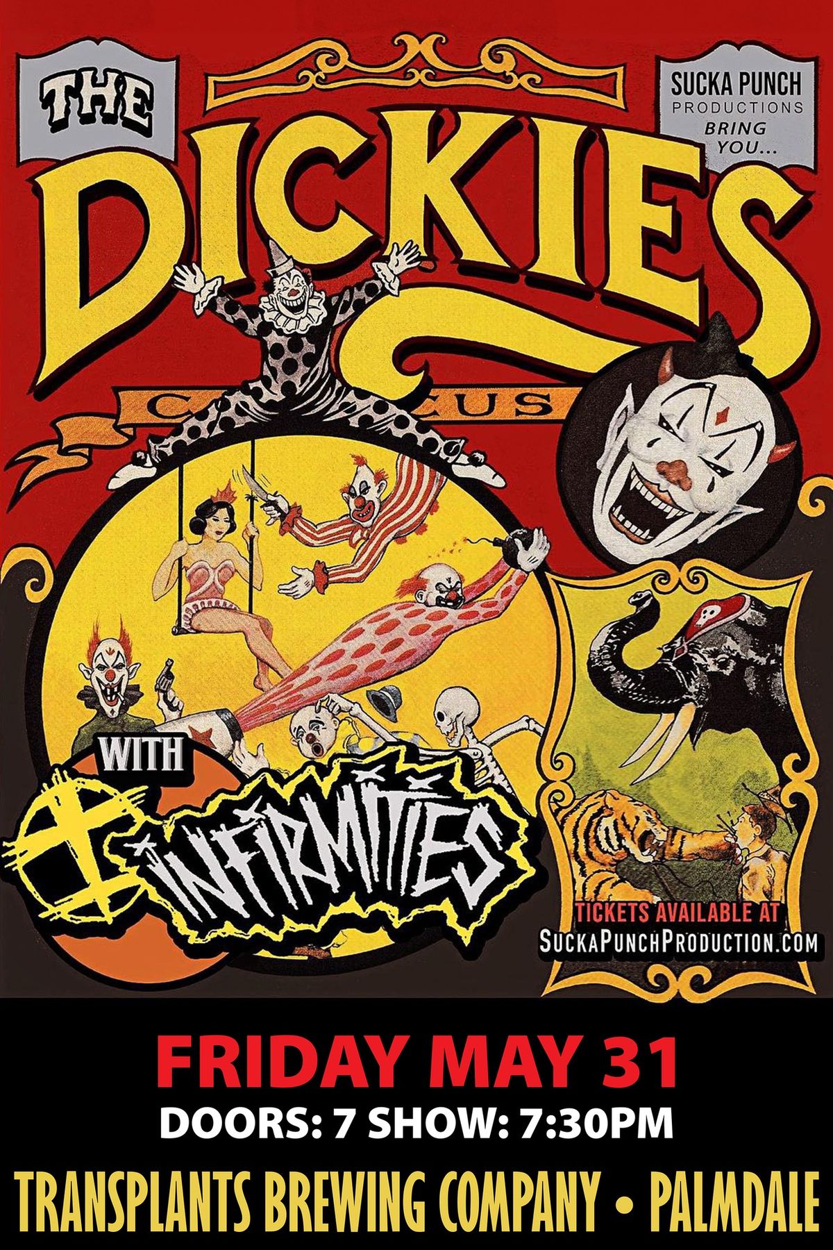 THE DICKIES LIVE IN CONCERT AT TRANSPLANTS IN PALMDALE 