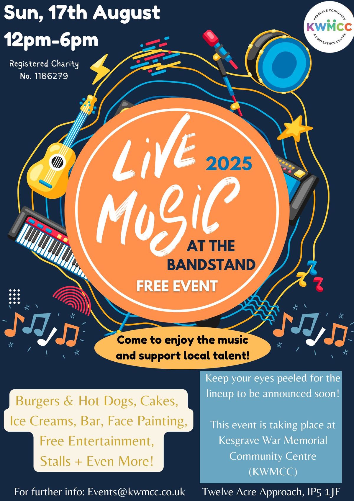 Live Music at the Bandstand 2025