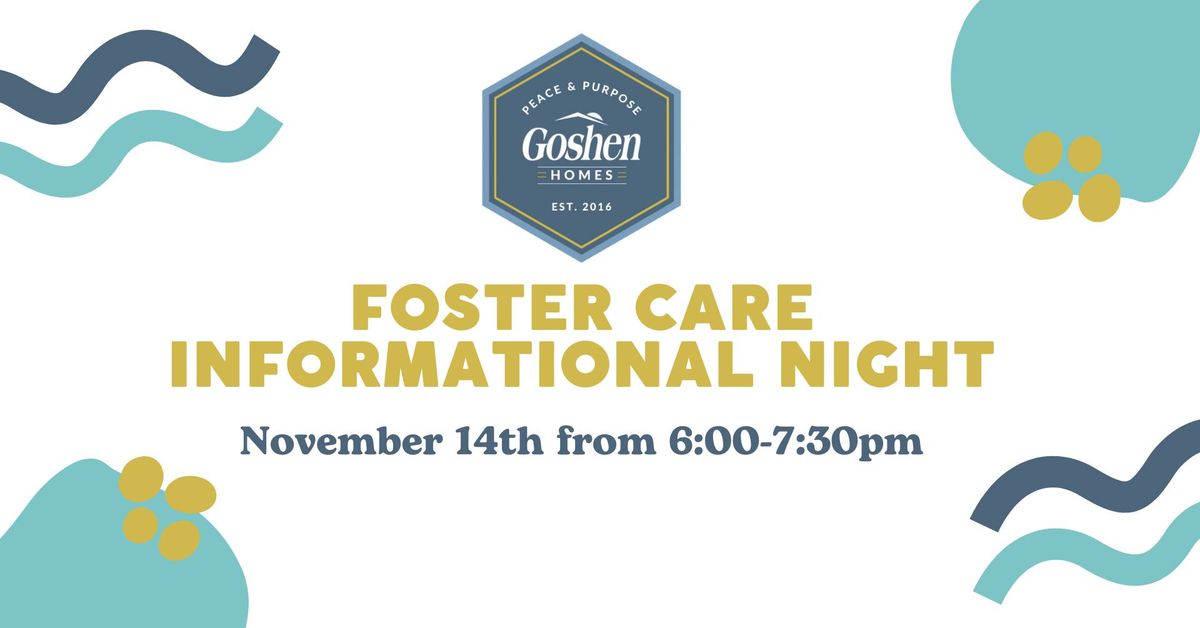 Foster Care Informational Night