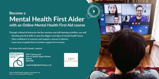 Face 2 Face Mental Health First Aid Certificate  - MHFA