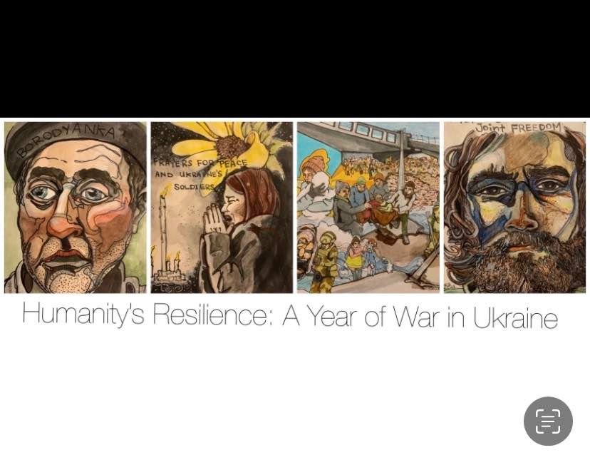 Humanity\u2019s Resilience: A Year of War in Ukraine