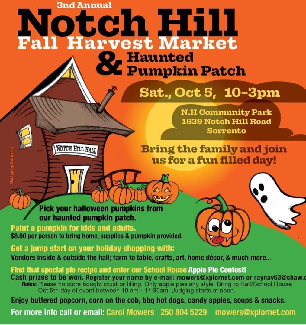 Notch Hill Fall Harvest Market & Haunted Pumpkin Patch