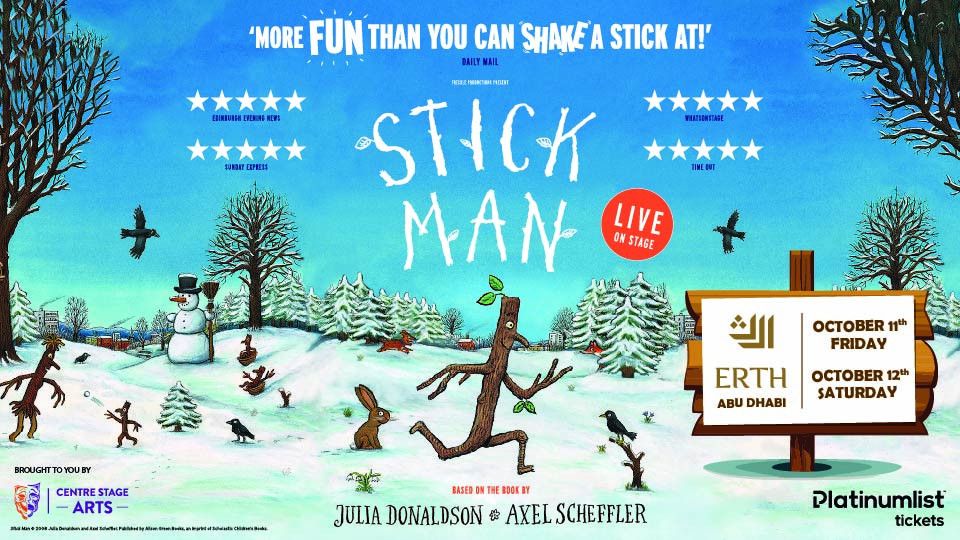 Stick Man Live on Stage at Theatre by Erth, Abu Dhabi