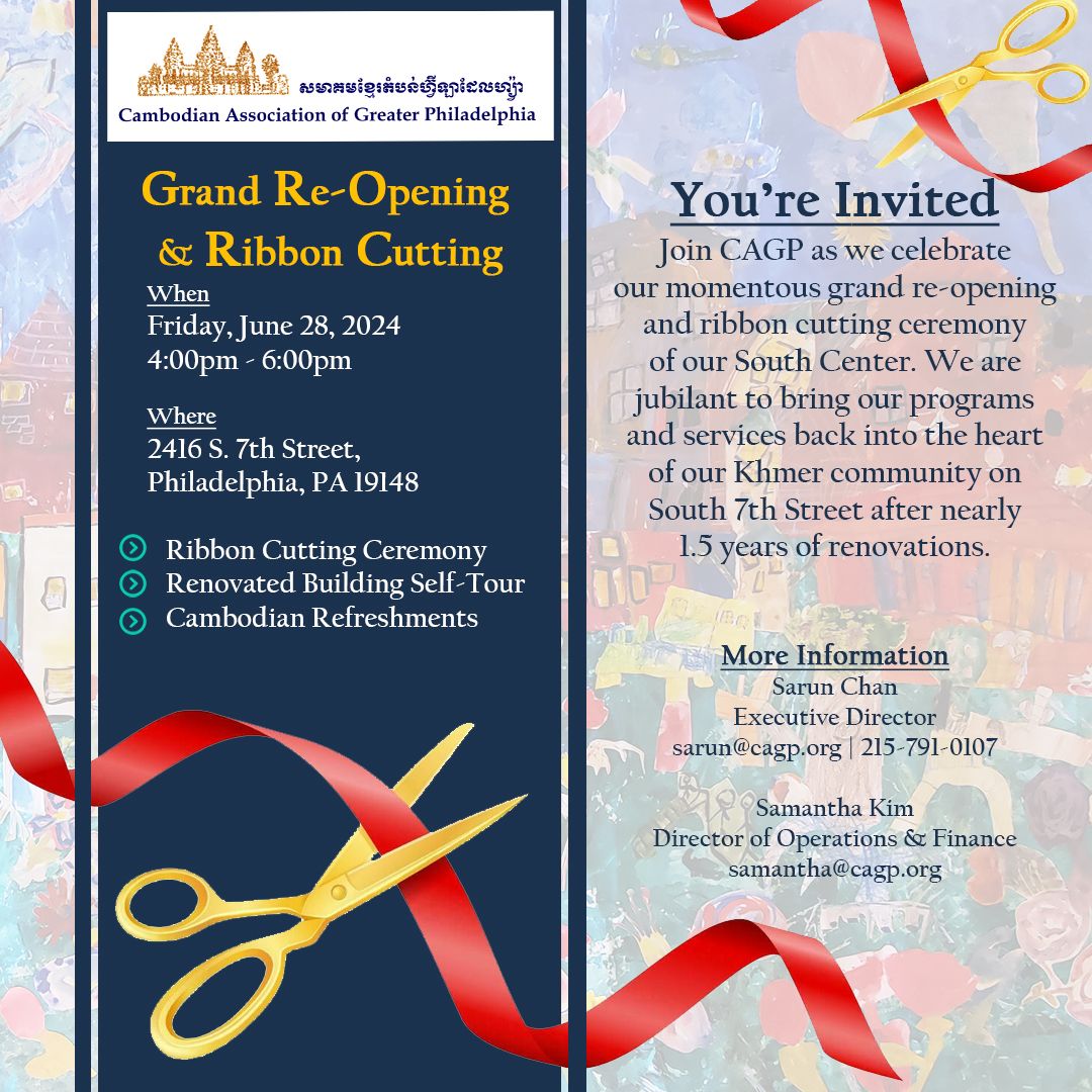 CAGP South Center: Grand Re-Opening & Ribbon Cutting
