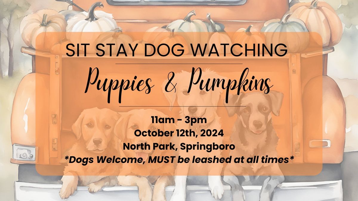 Puppies & Pumpkins 2024