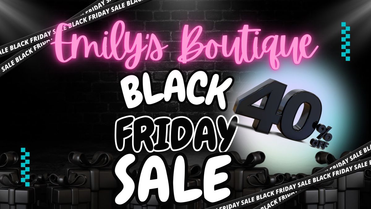 Emily\u2019s BLACK FRIDAY SALE!! 