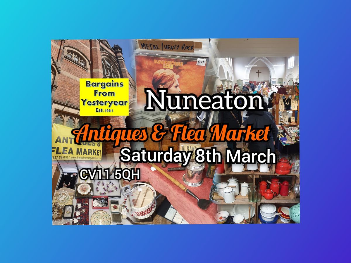 Nuneaton Antiques and Flea Market CV11 5QH