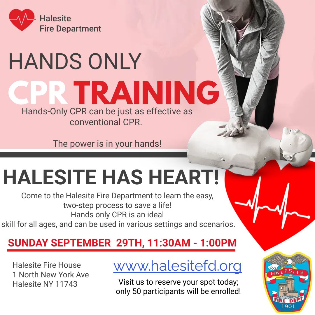 Halesite Has Heart (Hands-Only CPR Class)