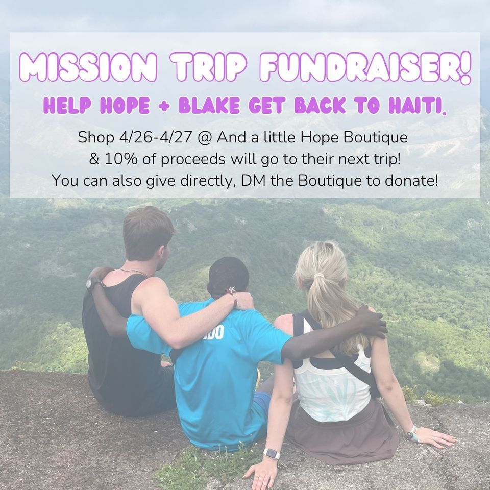 Mission Trip Fundraiser