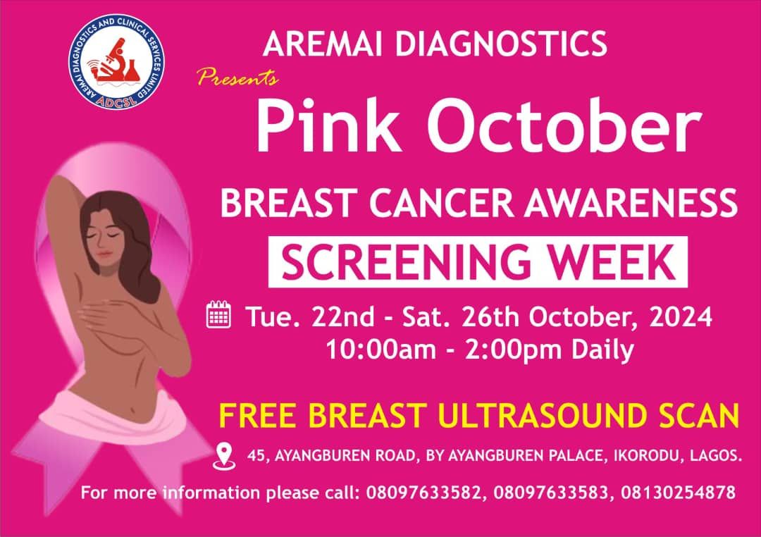 Breast Cancer Awareness Ultrasound Screening Week 