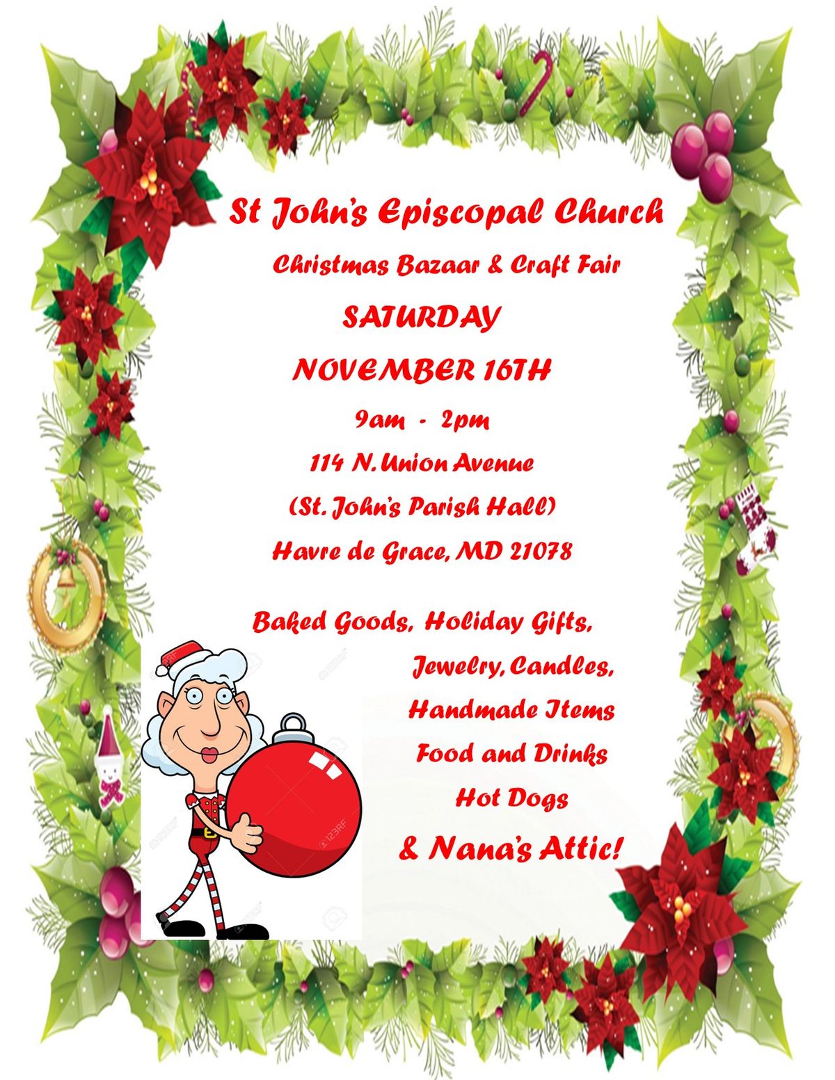 Christmas Bazaar and Craft Show