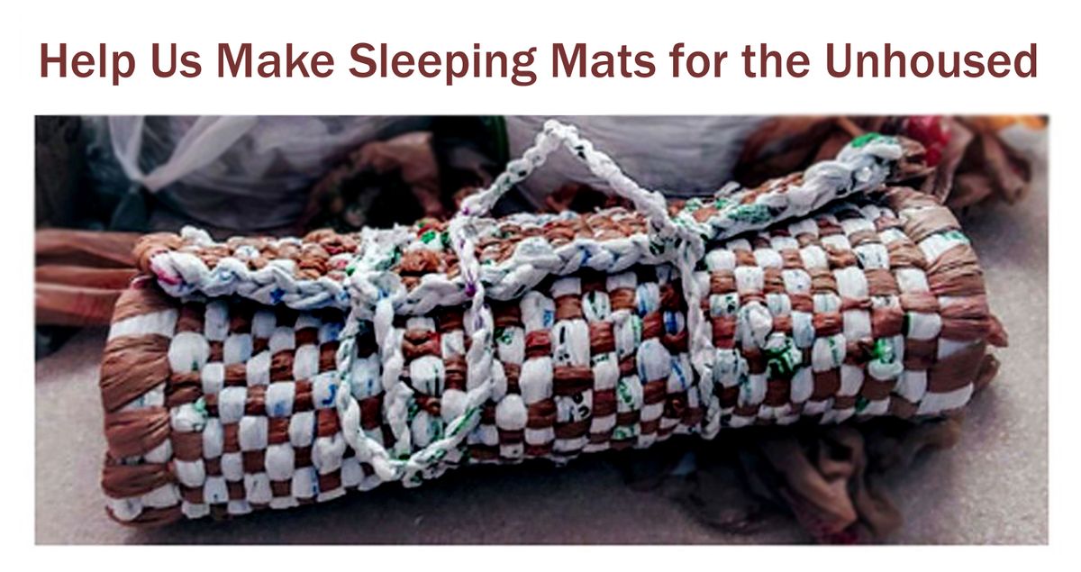 Help us make Sleeping Mats out of plastic.