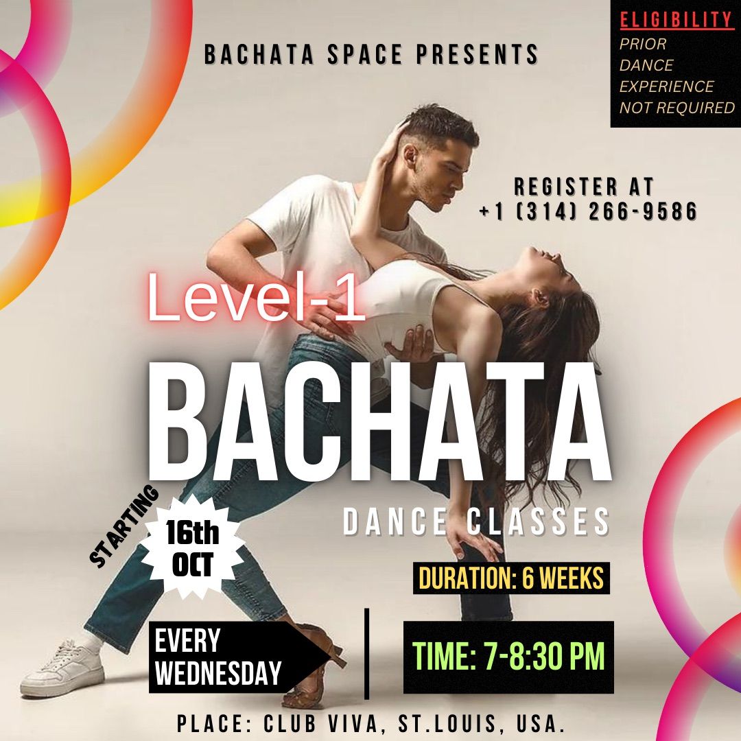 Bachata for Beginners: 6-Week Program Latin Dance Classes in St. Louis!