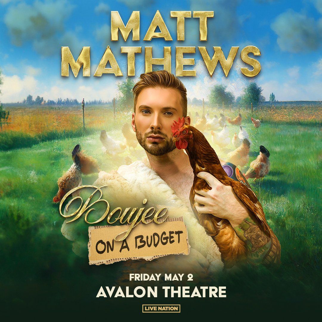 Matt Mathews at Avalon Theatre - CO