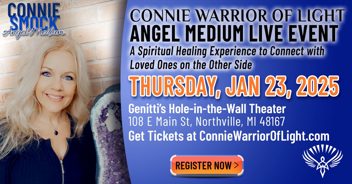 Psychic Medium Event in Northville, MI - Connie Warrior of Light 