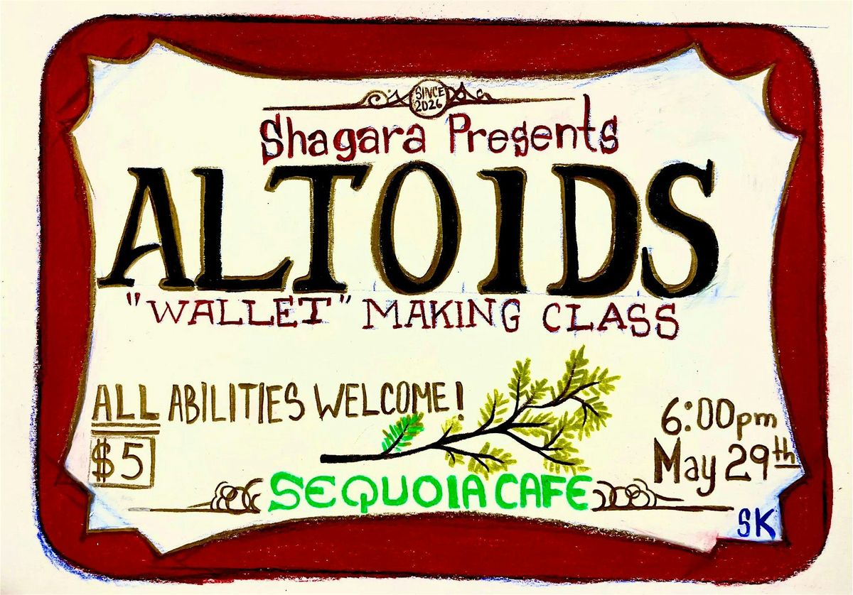 Community Art Night: Tin Wallet Decorating