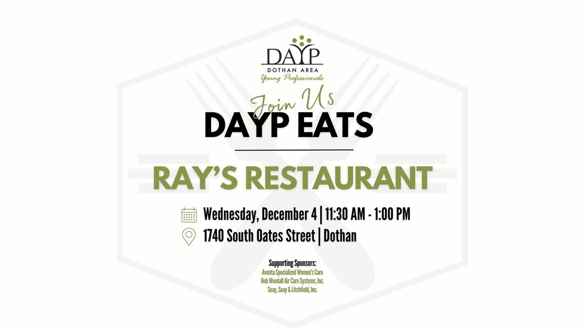 DAYP Eats | Ray's Restaurant