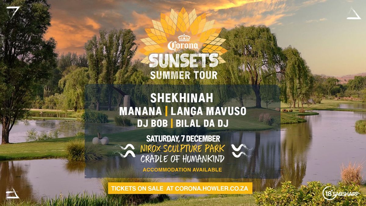 Corona Sunsets Summer Tour 2024 - Nirox Park, Cradle of Humankind