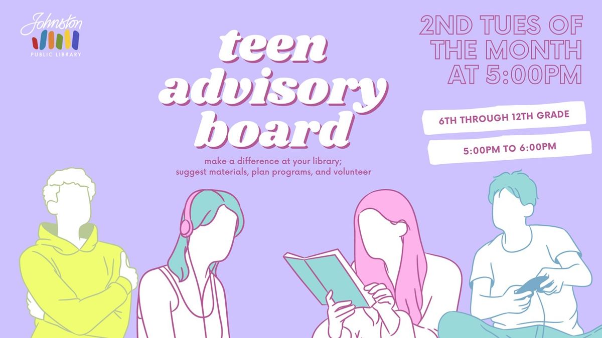 Teen Advisory Board Meeting