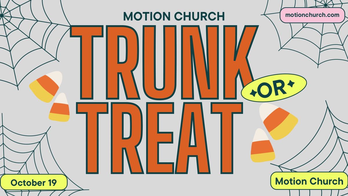 Trunk or Treat Parking Lot Party! \ud83c\udf83\ud83c\udf89