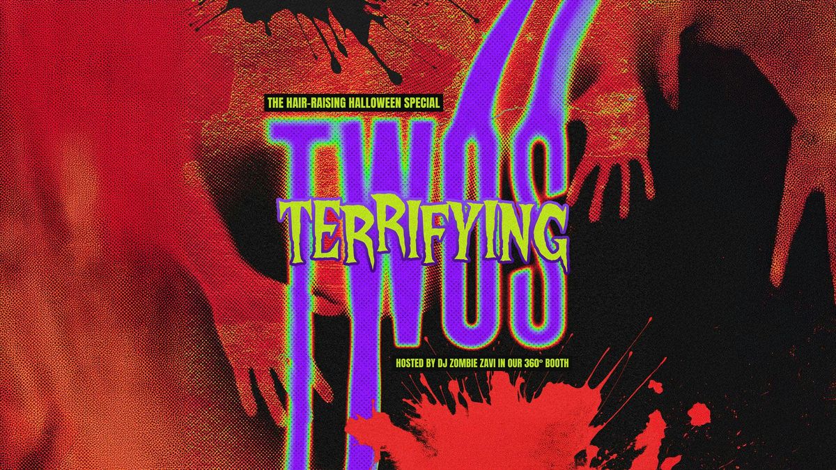 TERRIFYING TWOS \u270c\ufe0f\ud83d\udd77\ufe0f Halloween Tuesday at The Palais