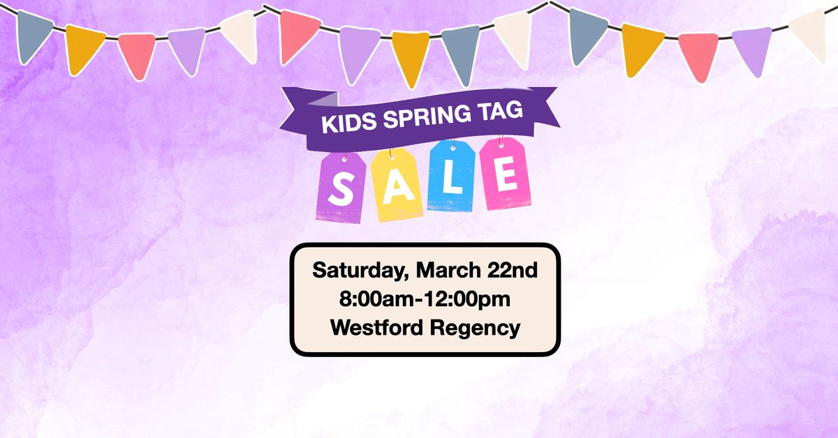 NVMOM Kids Spring Tag Sale at the Westford Regency