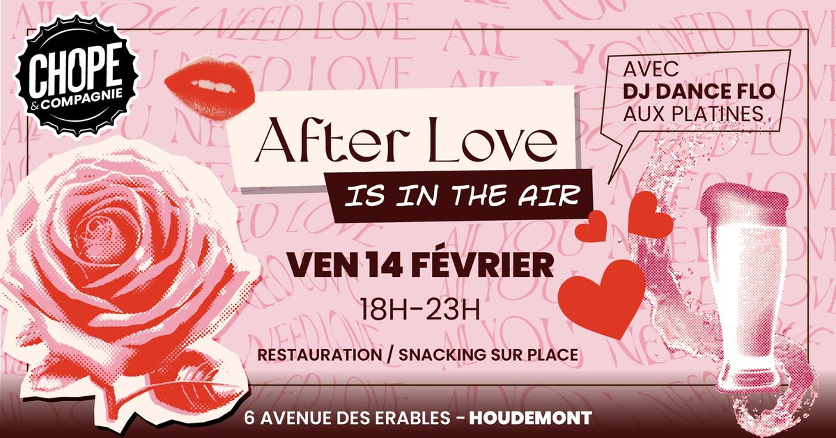 After love is in the air \ud83d\udc95 \u2022 DJ Dance Flo \ud83c\udfb6 \/\/ Chope et Compagnie