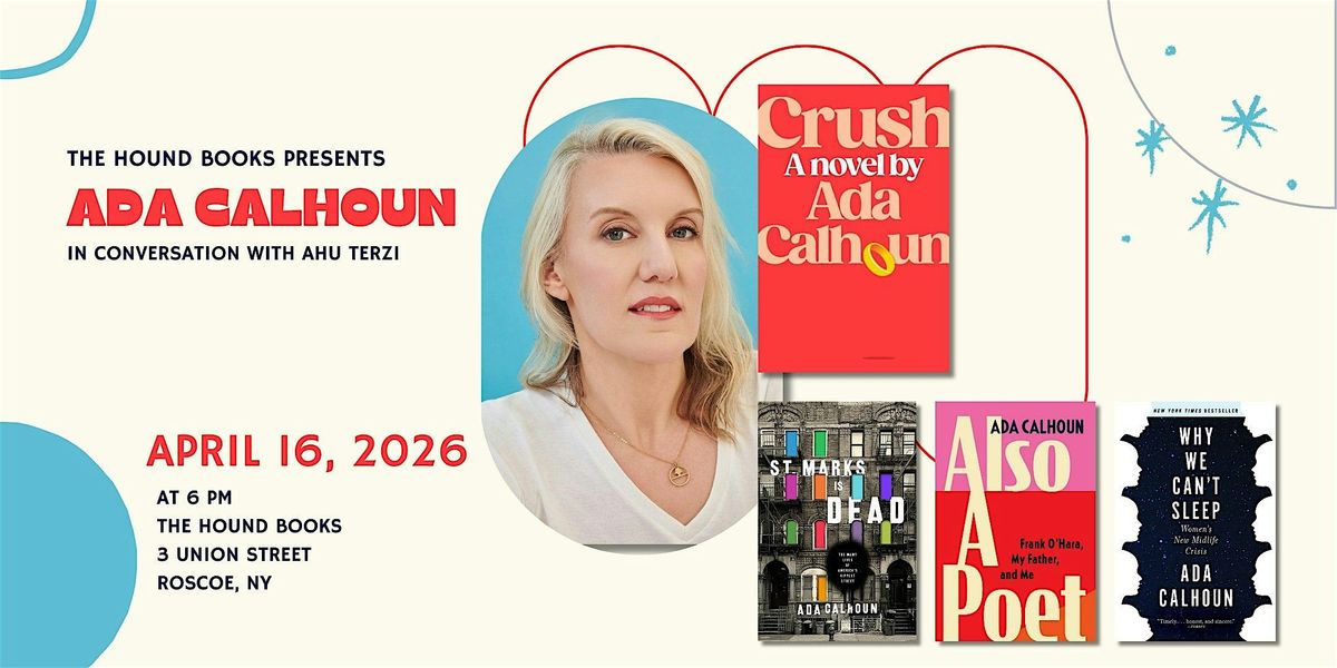 Ada Calhoun at The Hound Books, The Hound Books, Roscoe, 16 April 2026