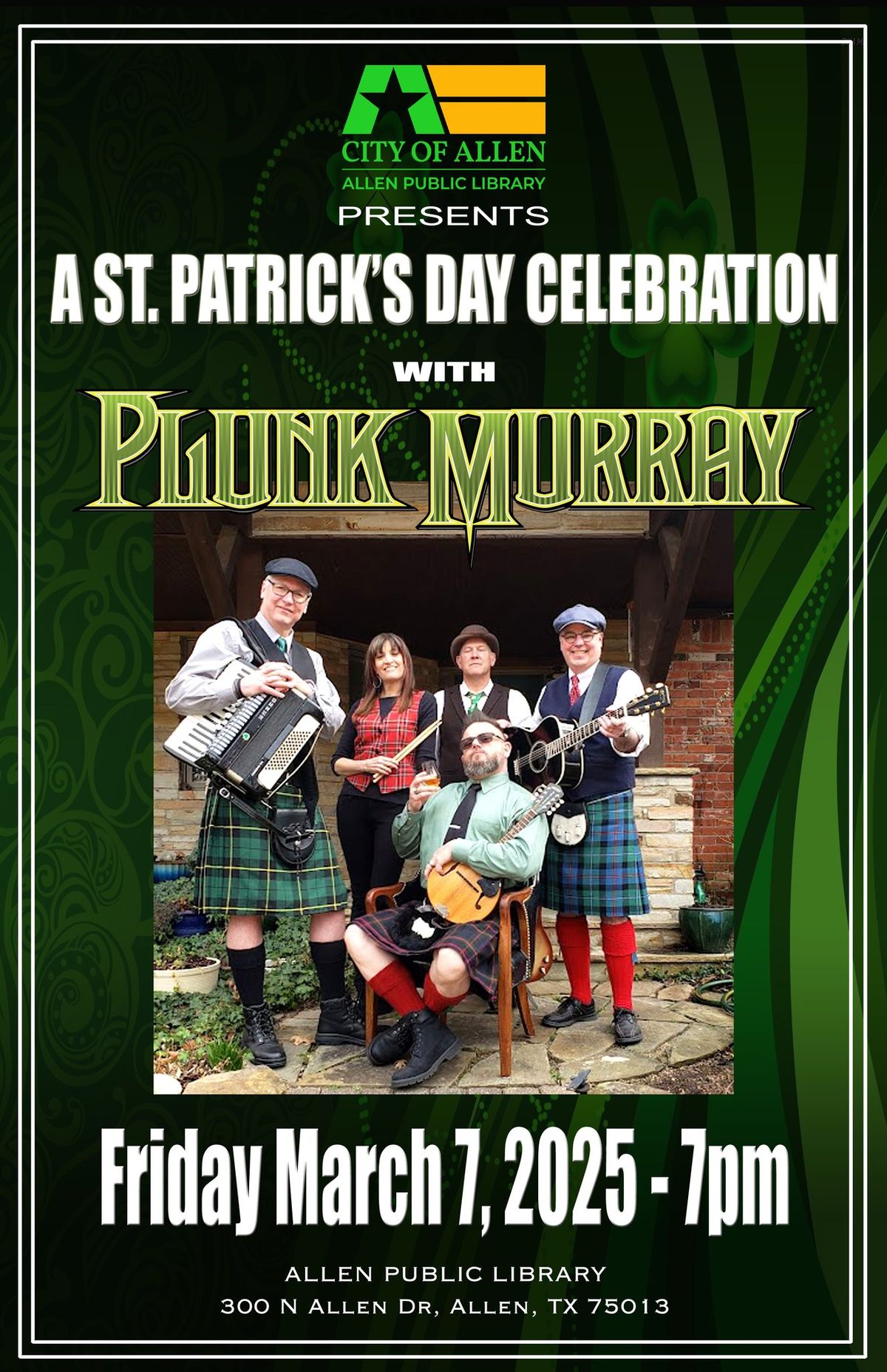 Plunk Murray (Feat. Linda Relph) @ City of Allen Public Library 