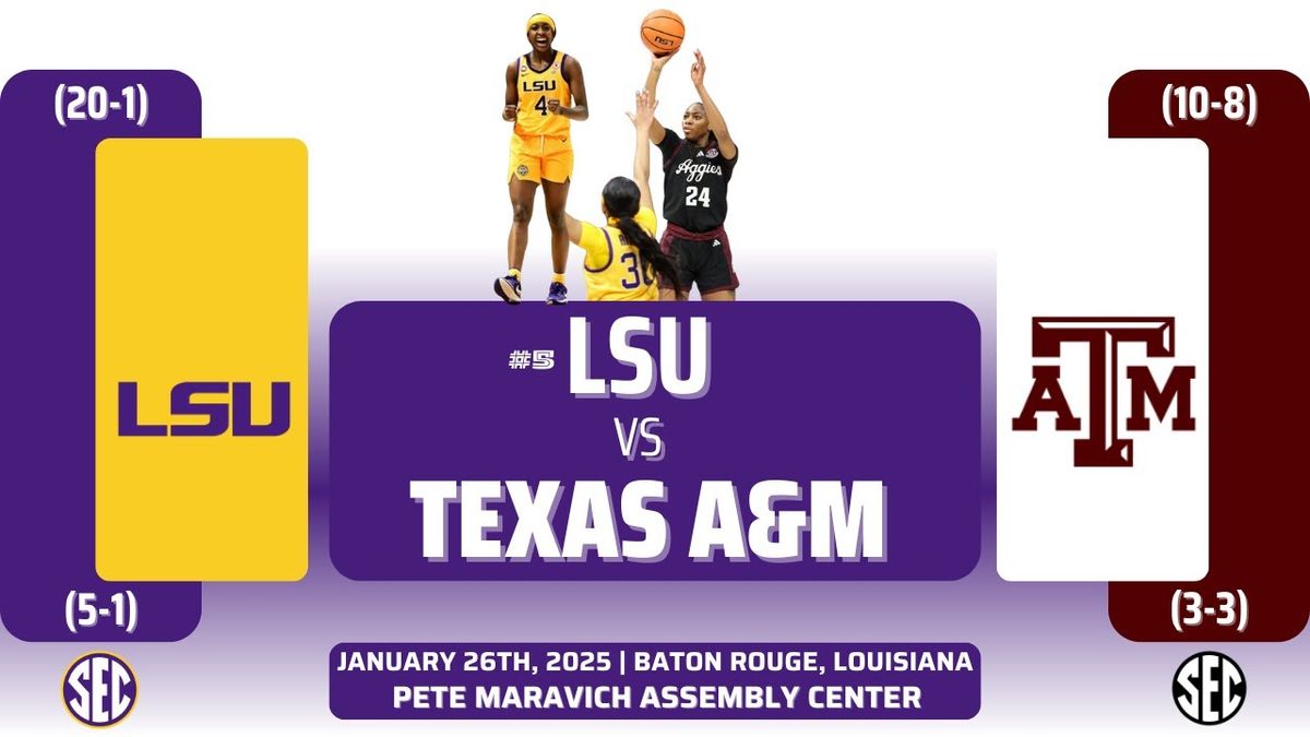 LSU Tigers Women's Volleyball vs. Texas A&M Aggies
