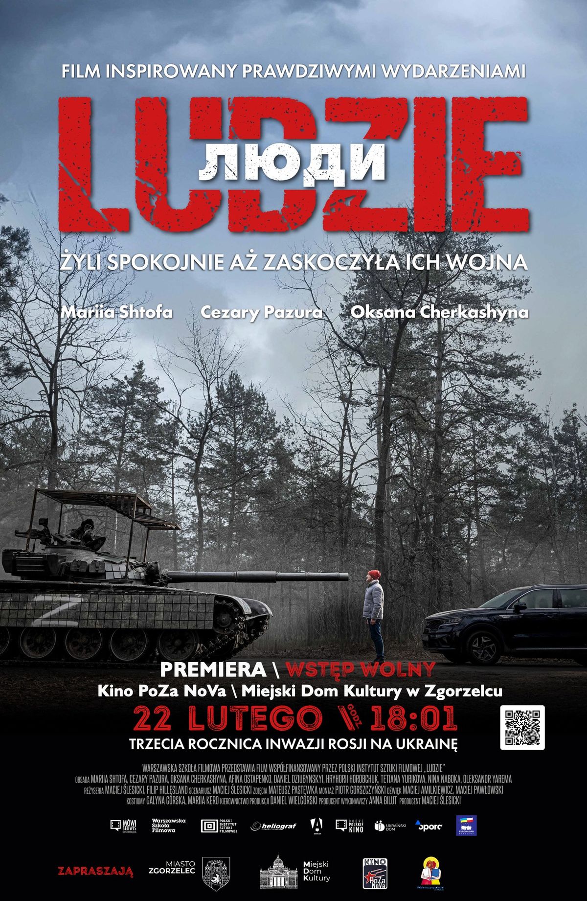 "Ludzie" - pokaz filmowy - kino PoZa NoVa w Zgorzelcu