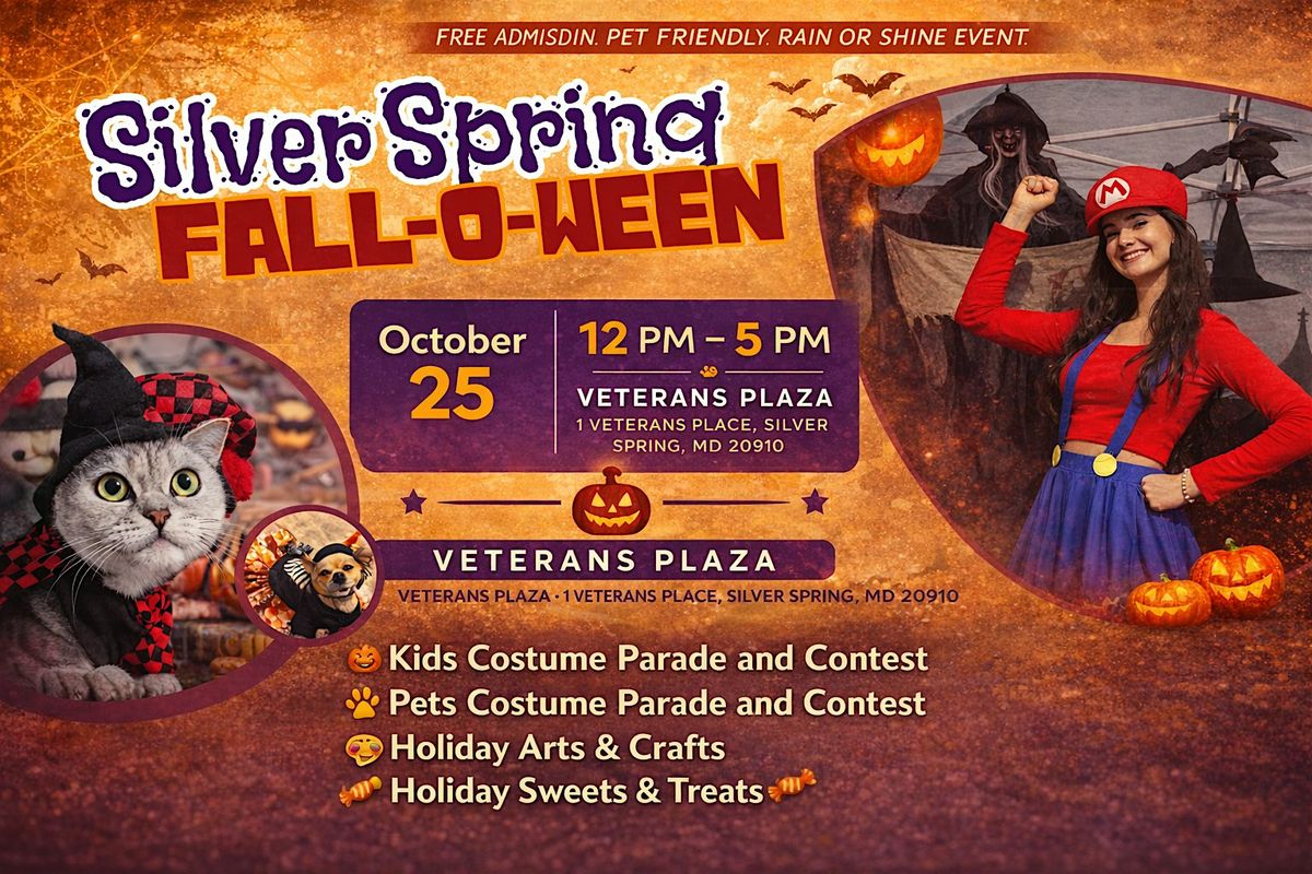 Silver Spring Fall-O-Ween @ Veterans Plaza