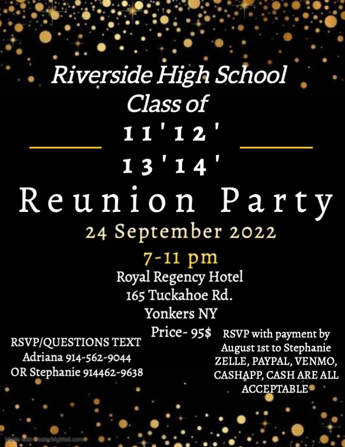 Riverside High School Reunion